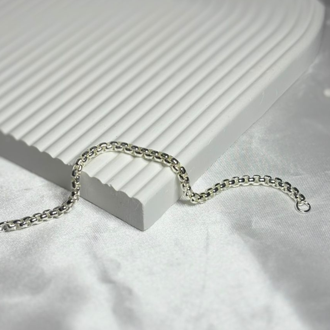 Pulsera Acero Blanco