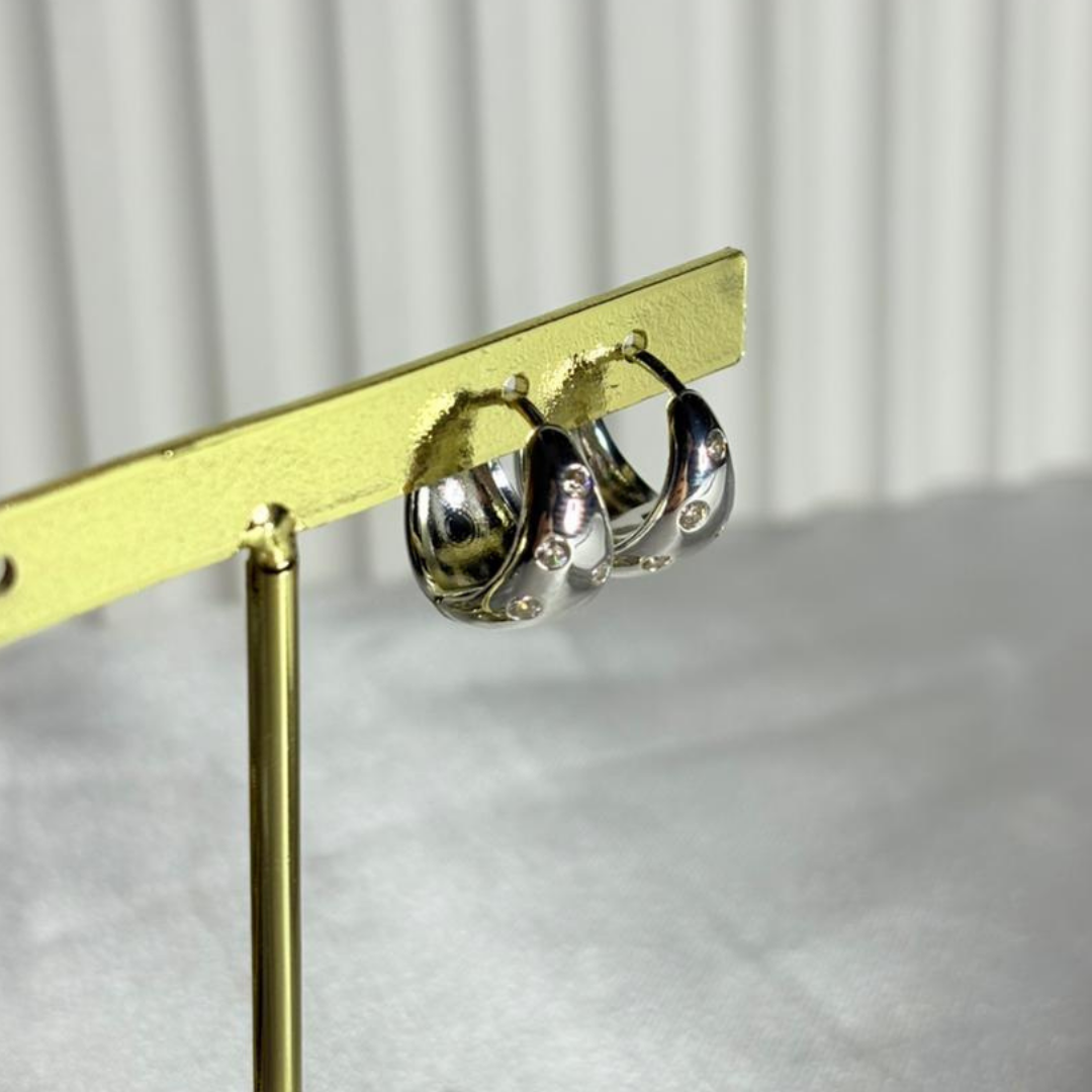 Aros Acero Blanco