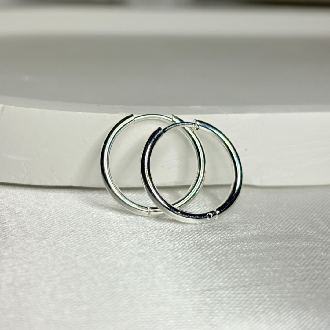 Aros Acero Blanco