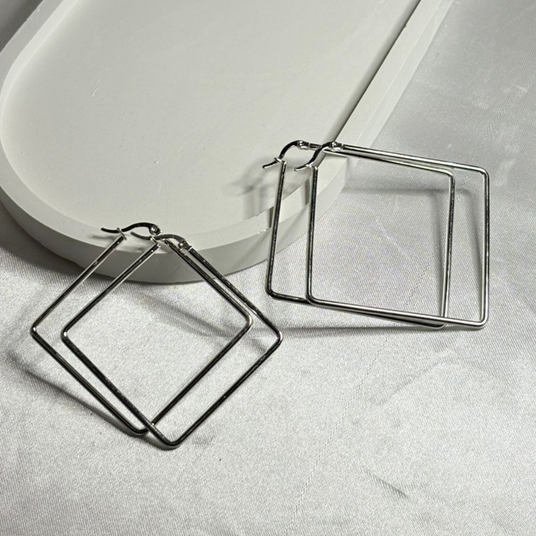 Aros Acero Blanco