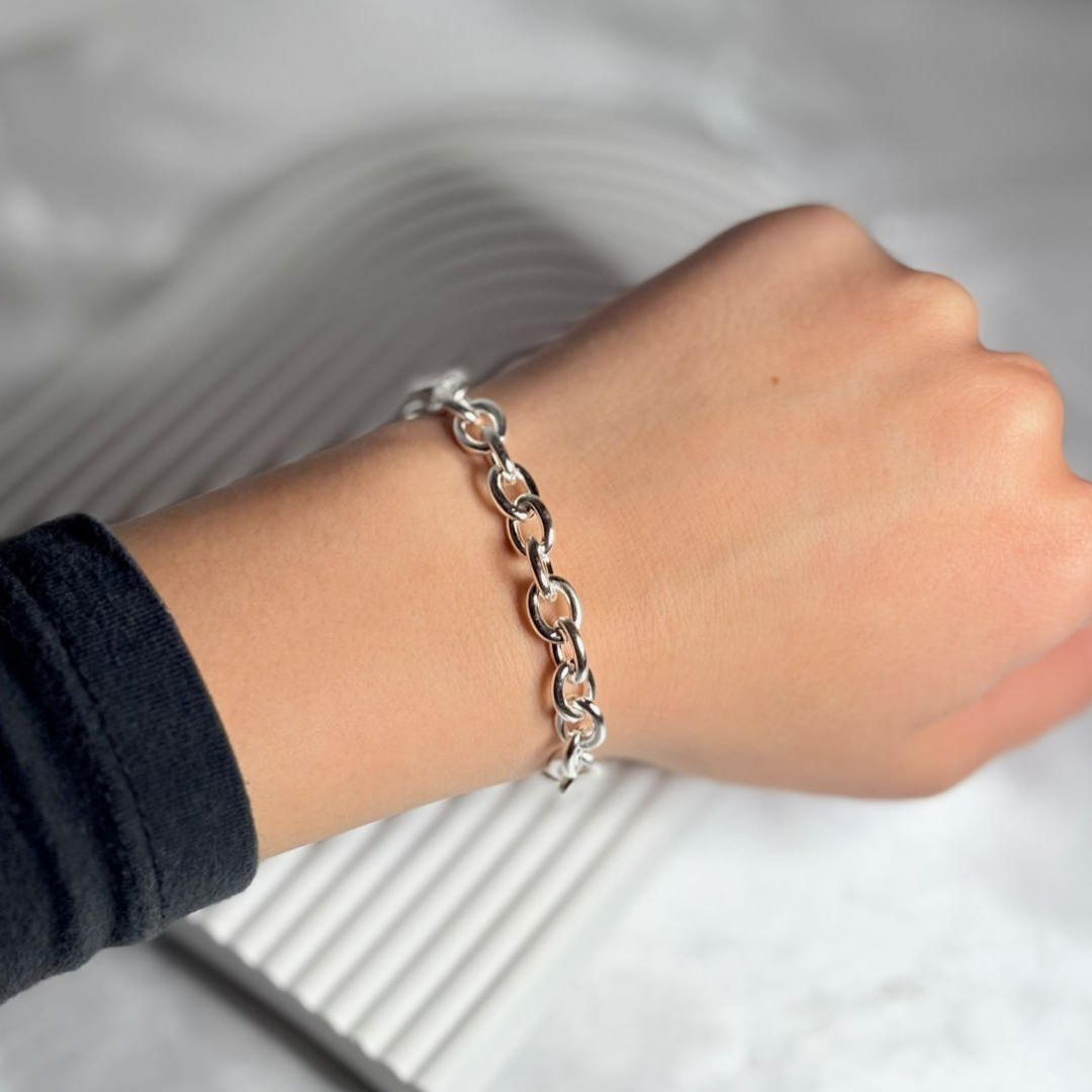 Pulsera Acero Blanco - Imagen 2
