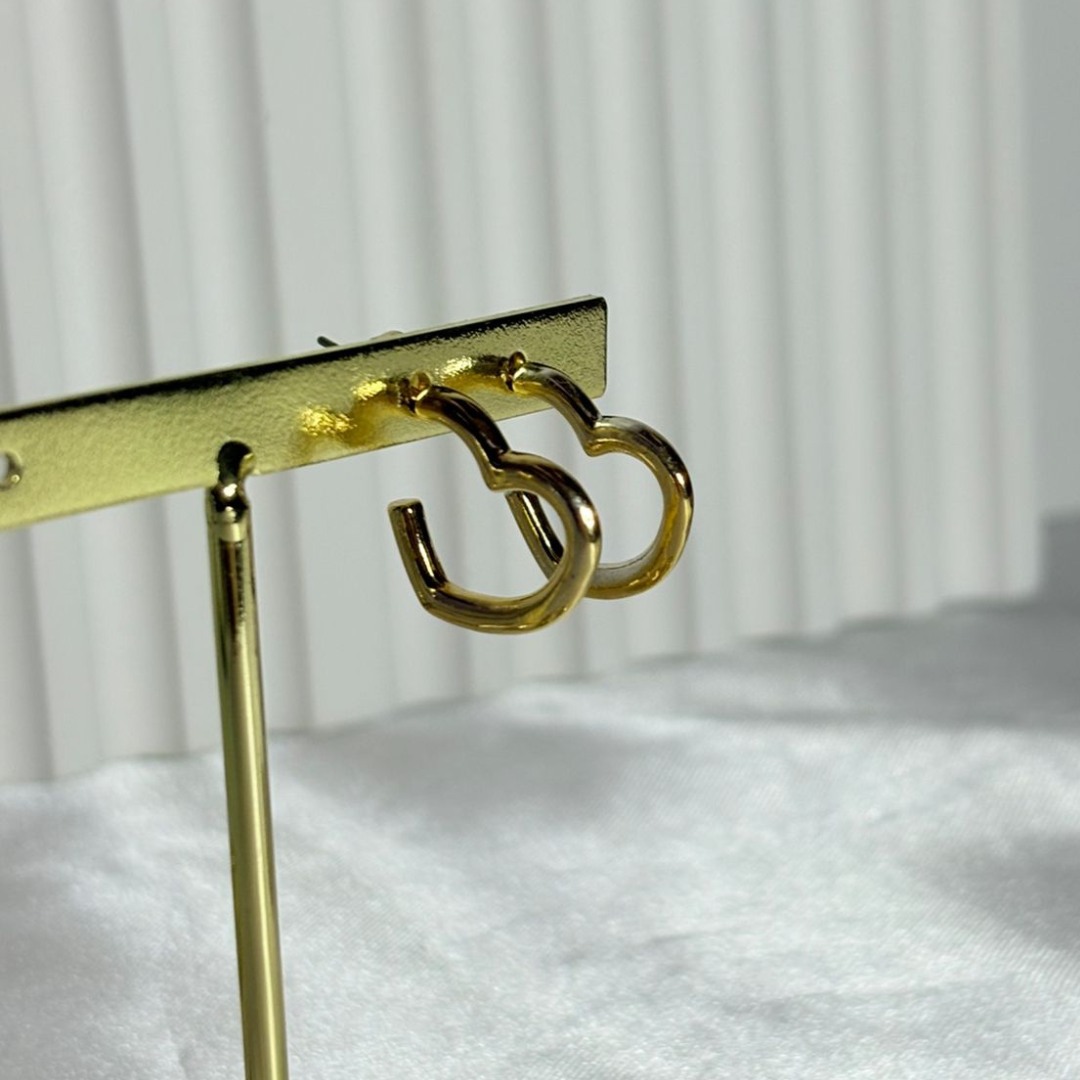 Aros Acero Dorado