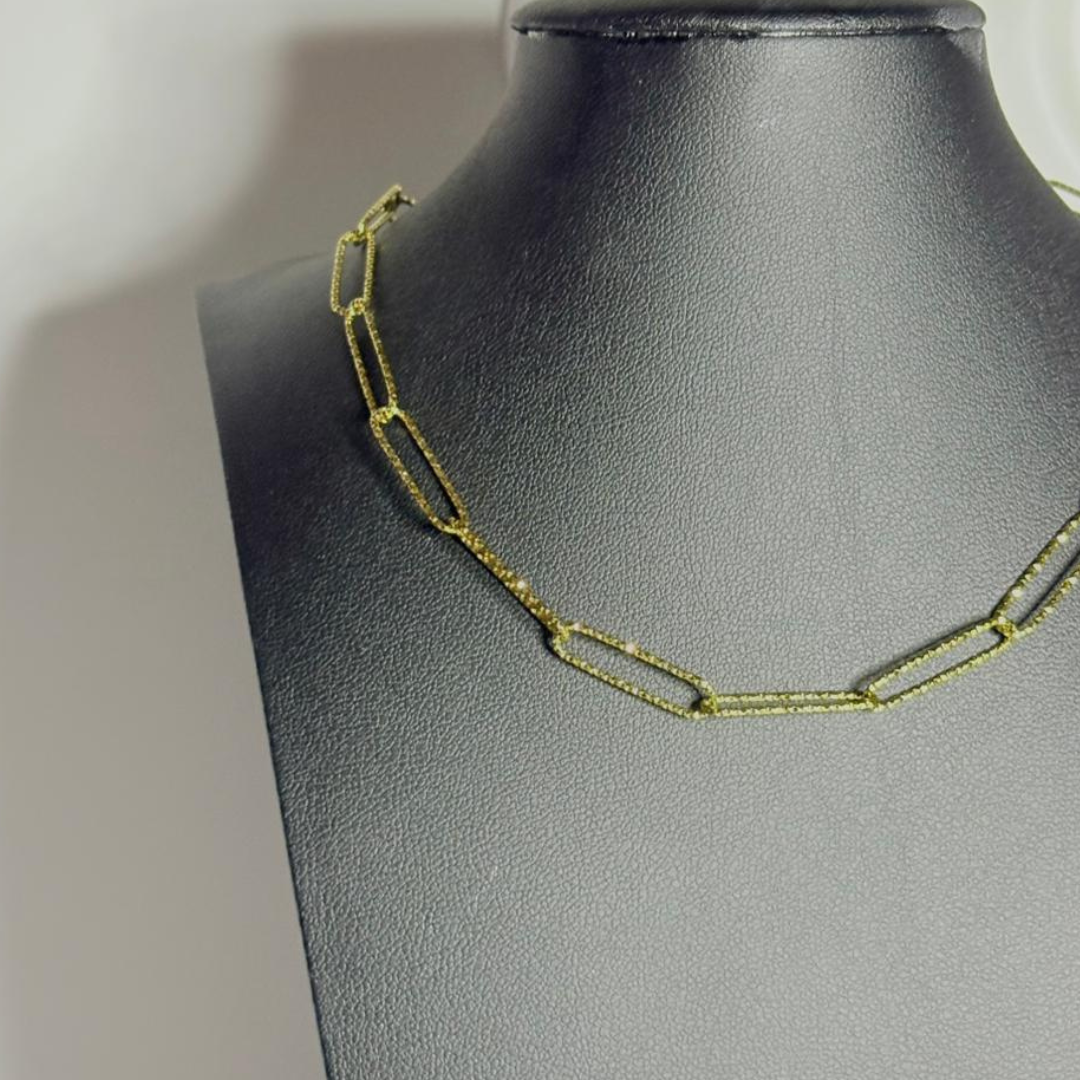 Cadena Acero Dorado - Imagen 2