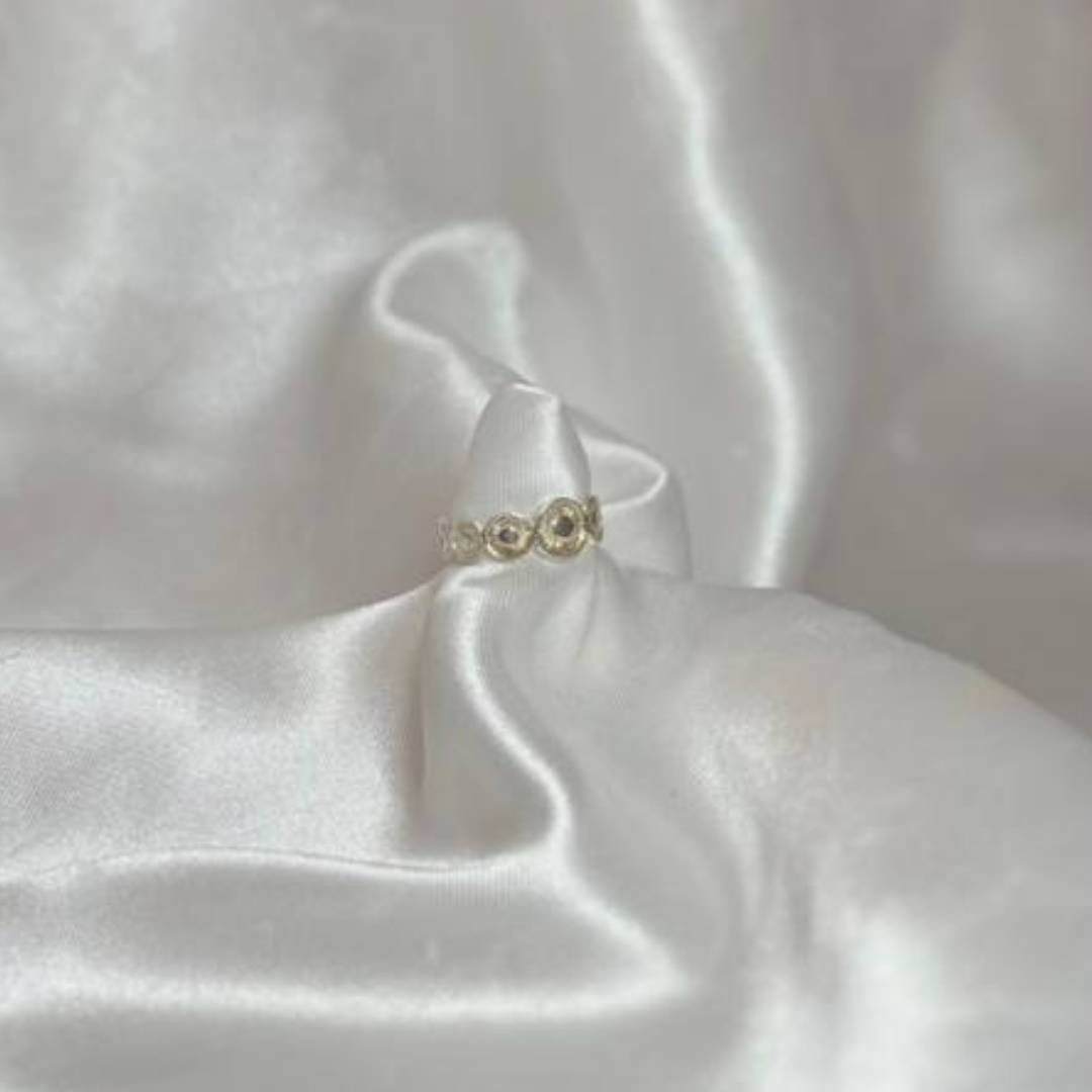 Anillo Acero Blanco