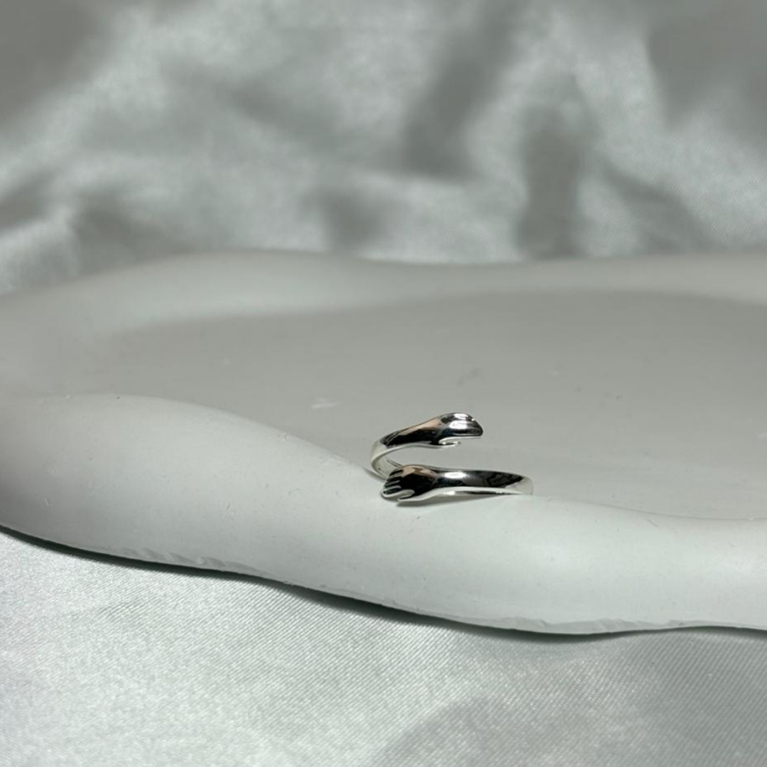 Anillo Acero Blanco