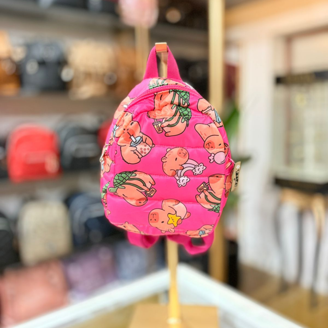 Mini Mochila Capibara