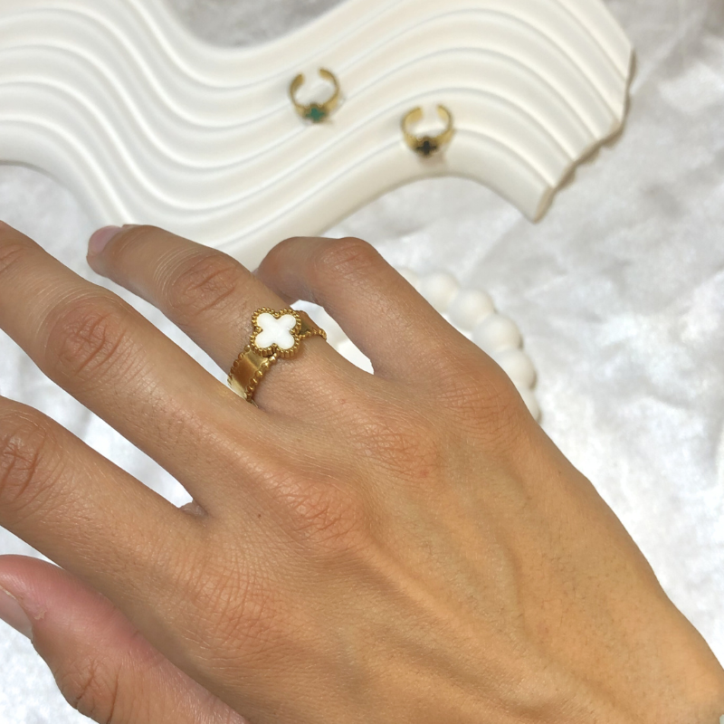 Anillo Acero Dorado - Imagen 5
